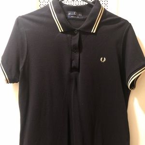 Fred Perry black/gold polo
